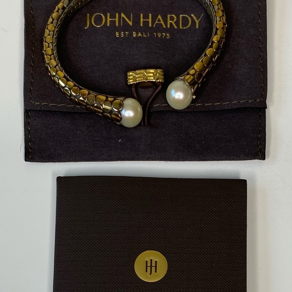John Hardy Women’s Dot Gold & Silver Kick Cuff L - Picture 6 of 10